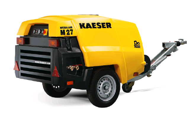Kaeser M27 92CFM Diesel Air Compressor